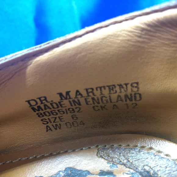 Vintage Dr. Martens Mary Jane Shoe Style Size 6 - Picture 2 of 8